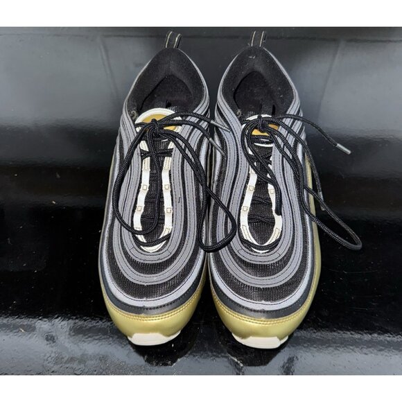 Nike Air Max 97 QS B-Sides Metallic Gold Mens Athletic Shoes Sneakers Size 10 main image 6